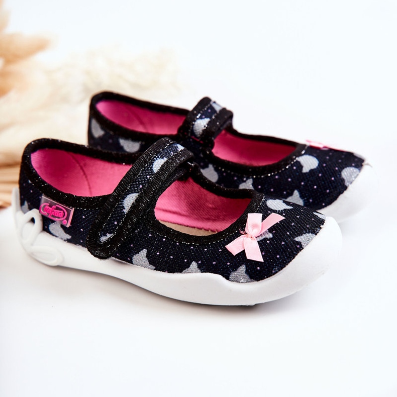 BEFADO S.A. Chaussons Ballerine Enfant Befado Avec Nœud 114X481 Bleu Marine 2