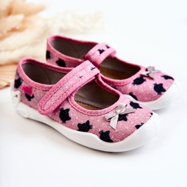 BEFADO S.A. Chaussons ballerines enfant Befado avec noeud 114X480 Rose 2 BEFADO S.A. Chaussons ballerines enfant Befado avec noeud 114X480 Rose 2