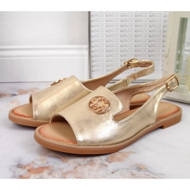 Sandales avec ornement doré W Filippo d'or 2