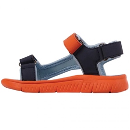 Kappa Kana Mf 260886MFK 4467 sandales bleu orange 1