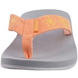 Tongs Kappa Lagoon W 242484 7416 orange jaune 1
