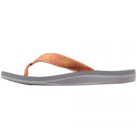 Tongs Kappa Lagoon W 242484 7416 orange jaune 2