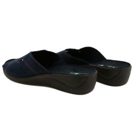 Adanex Sandales BIO Nature 27340 femme bleu marine 5