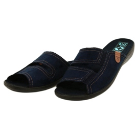 Adanex Chaussons femme BIO Nature 26027 Bleu marine 3 Adanex Chaussons femme BIO Nature 26027 Bleu marine 3