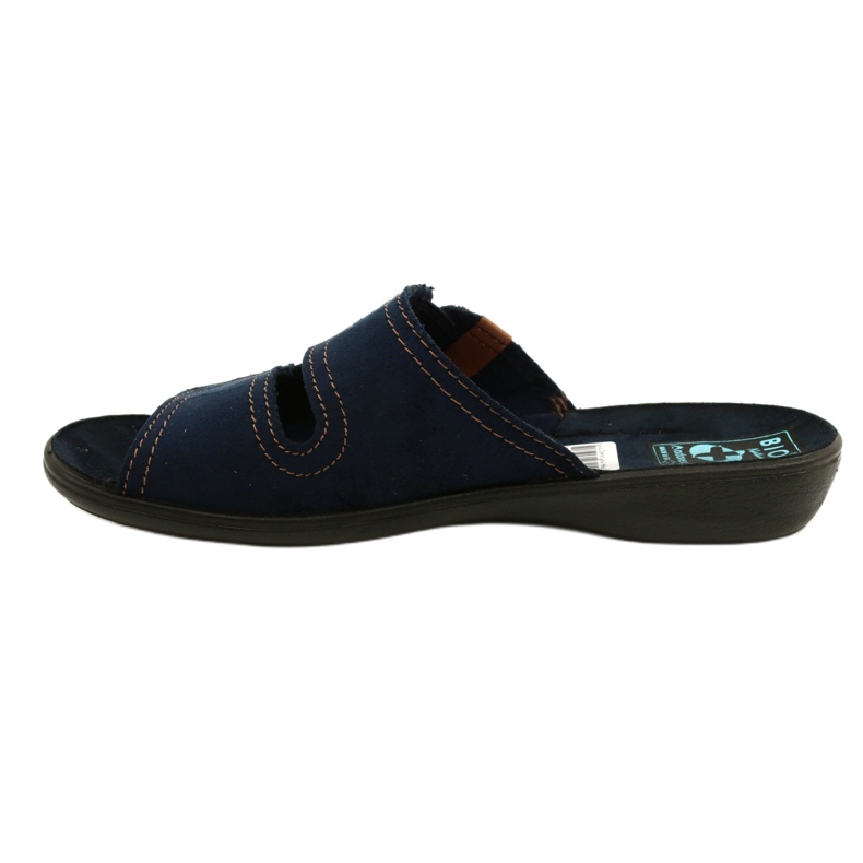 Adanex Chaussons femme BIO Nature 26027 Bleu marine 2 Adanex Chaussons femme BIO Nature 26027 Bleu marine 2