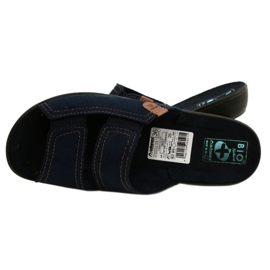 Adanex Chaussons femme BIO Nature 26027 Bleu marine 5 Adanex Chaussons femme BIO Nature 26027 Bleu marine 5
