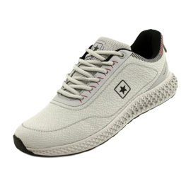 NEWS Chaussures de sport masculines 22mn37-4920 Insert confortable gris 4