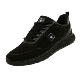 NEWS Chaussures de sport pour hommes 22mn37-4920 noir le noir 3