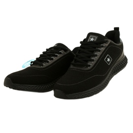 NEWS Chaussures de sport pour hommes 22mn37-4920 noir 2