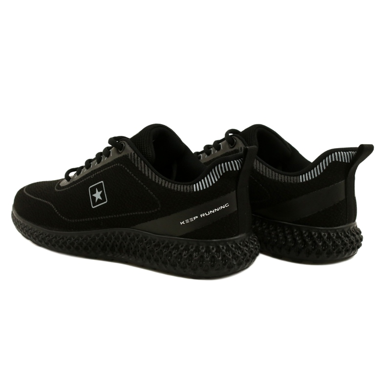 NEWS Chaussures de sport pour hommes 22mn37-4920 noir 5