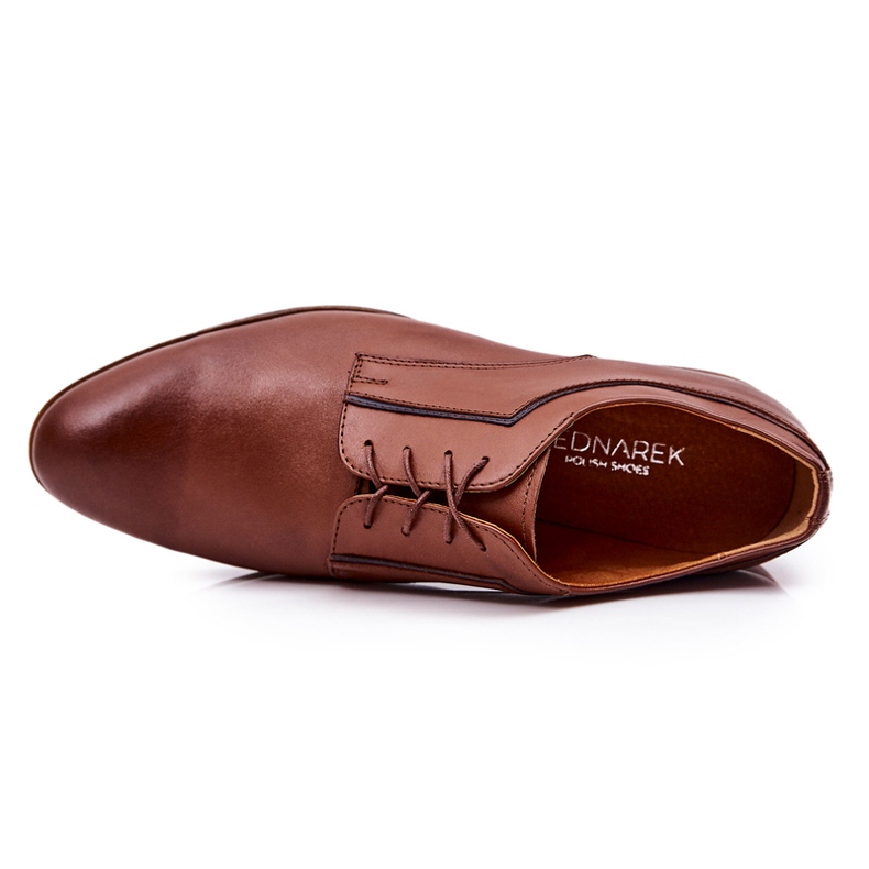 Bednarek Polish Shoes Chaussures en cuir élégantes Bednarek 684 Marron brun 3