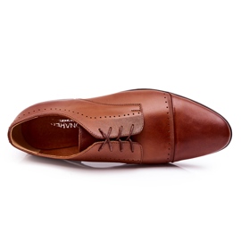 Bednarek Polish Shoes Chaussures en cuir Bednarek 723 Marron brun 4