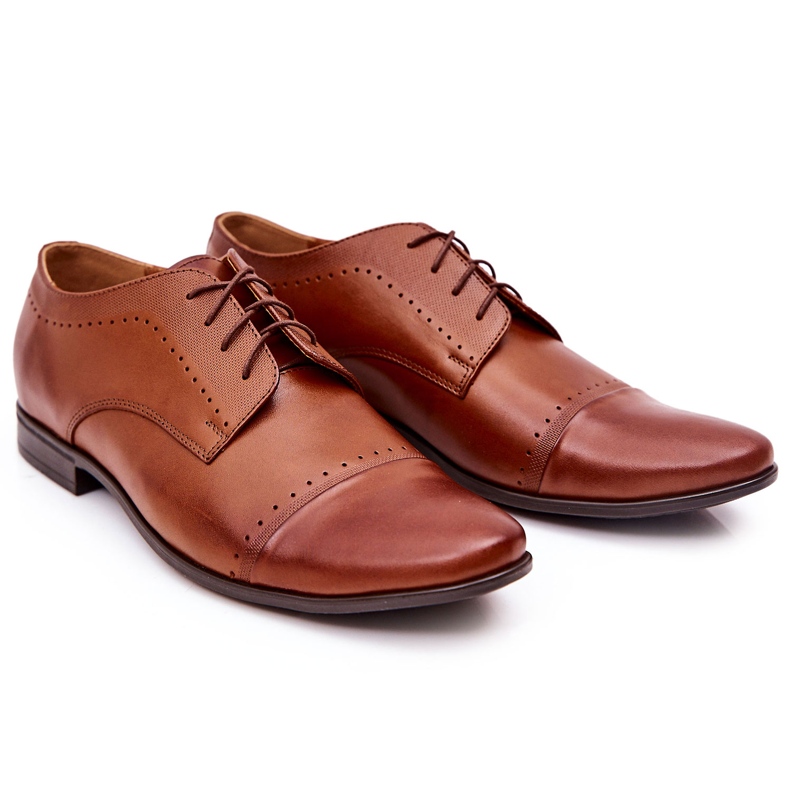 Bednarek Polish Shoes Chaussures en cuir Bednarek 723 Marron brun 5