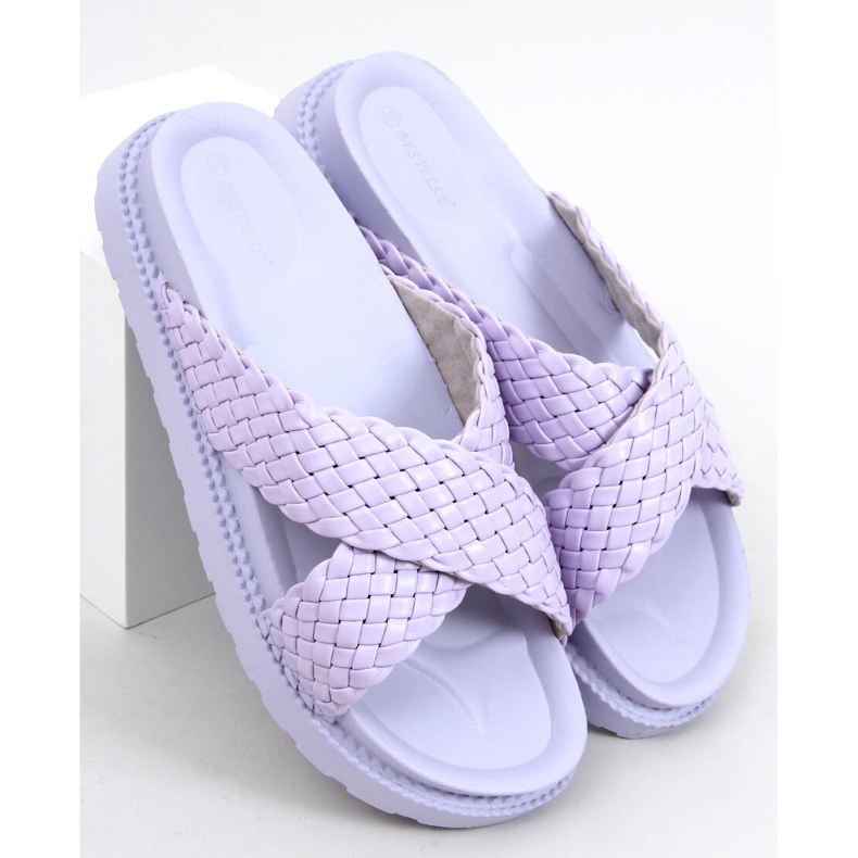 Chaussons femme Norma Violet 2