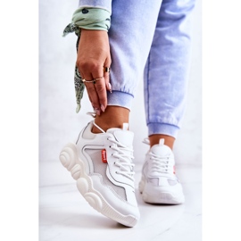 Baskets Femme Chaussures De Sport Avec Mesh Blanc Sallis blanche 2