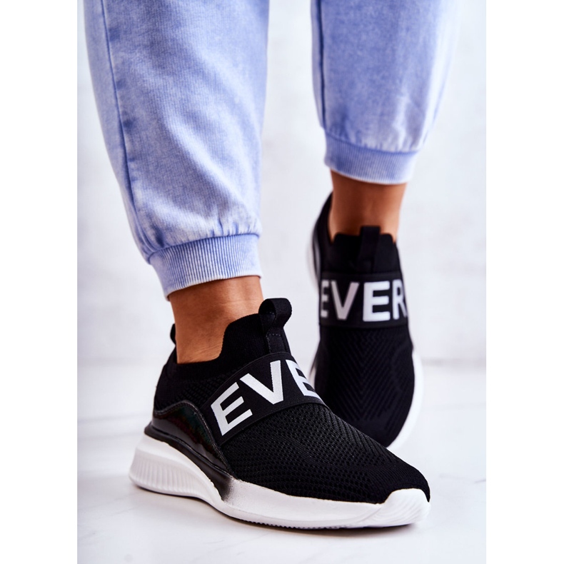 Vinceza Chaussures Sport Femme, Slip-on Noir Lorane le noir 2