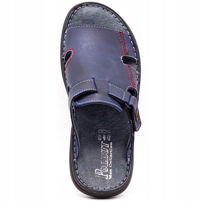 Polbut Chaussons homme 356 bleu marine 5