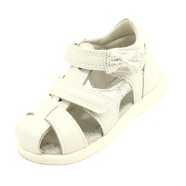 American Club Sandales des filles avec l'Arman Club XD63 / 22 BLAND BLAND blanc 3