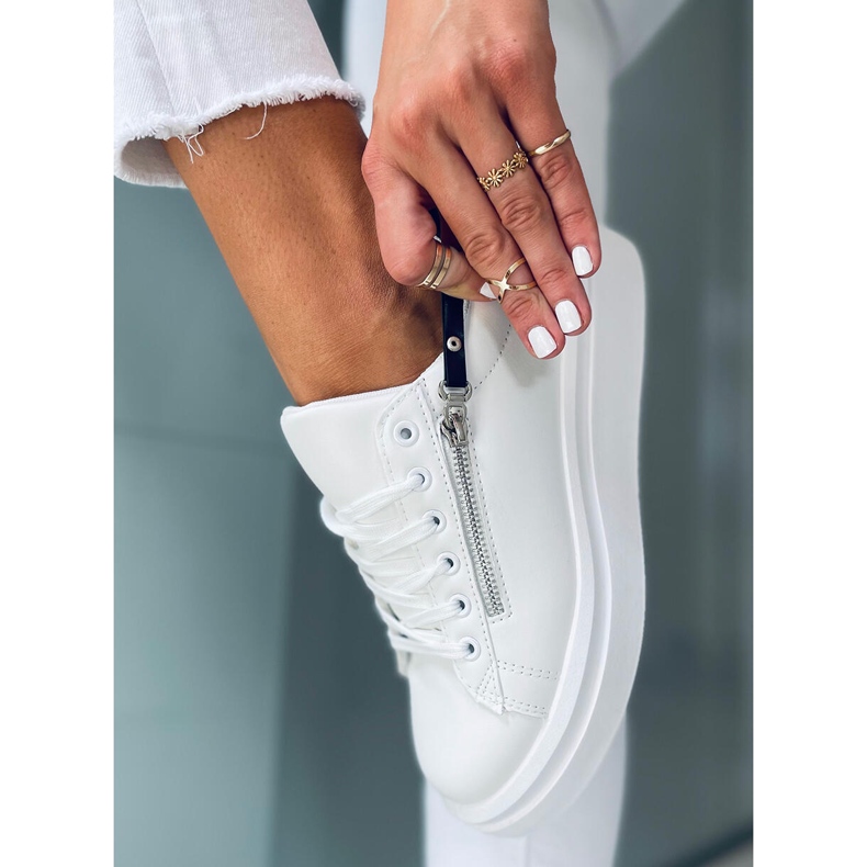 Baskets femme Lerato BLANC / NOIR 1