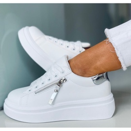 Baskets femme Lerato BLANC / ARGENT blanche 2 Baskets femme Lerato BLANC / ARGENT blanche 2