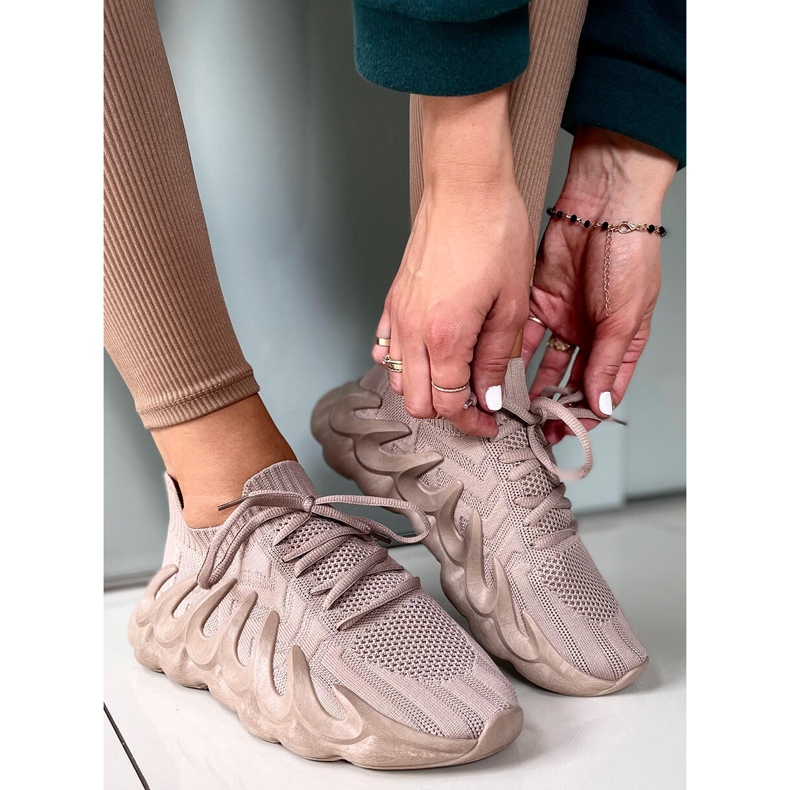 Chaussettes Chaussettes Ineng Kaki beige 1 Chaussettes Chaussettes Ineng Kaki beige 1