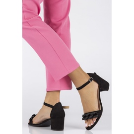 Filippo DS3708/22 Bk sandales noires le noir 1 Filippo DS3708/22 Bk sandales noires le noir 1