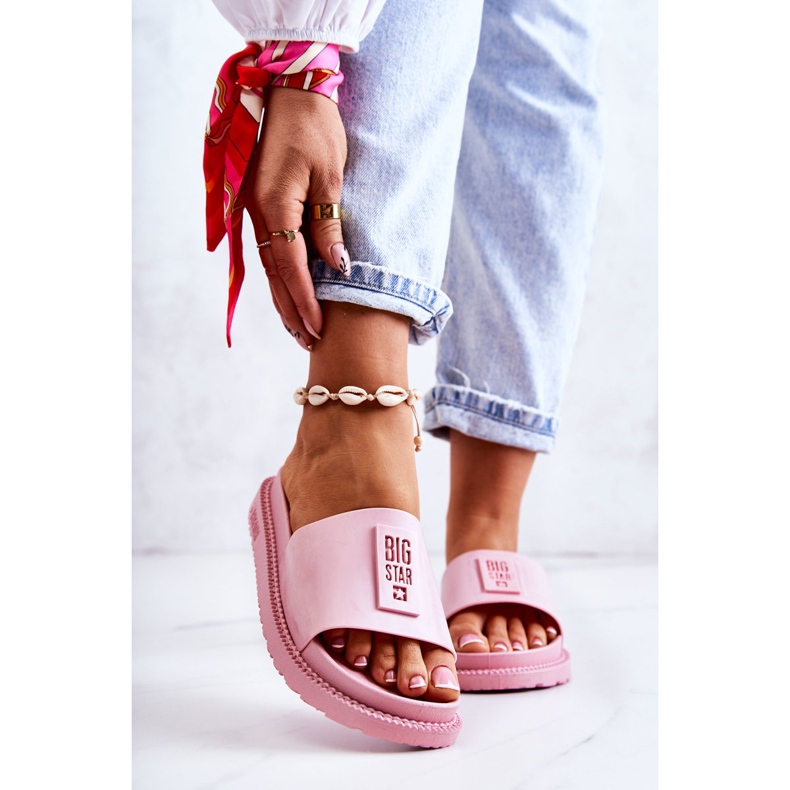 Chaussons Femme Big Star JJ274A303 Rose 1