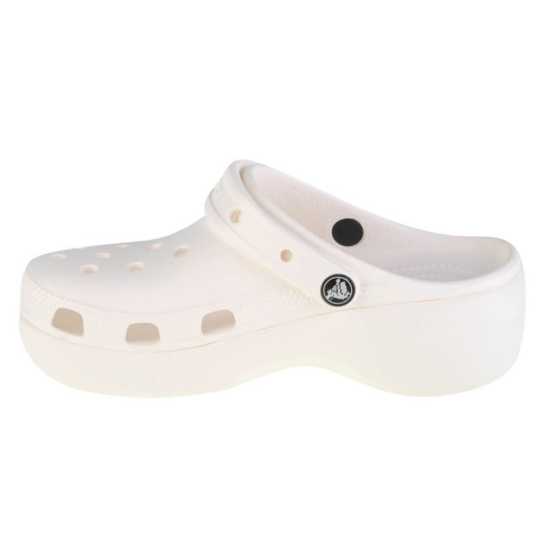 Tongs Crocs Classic Platform Clog 206750-100 blanche 1