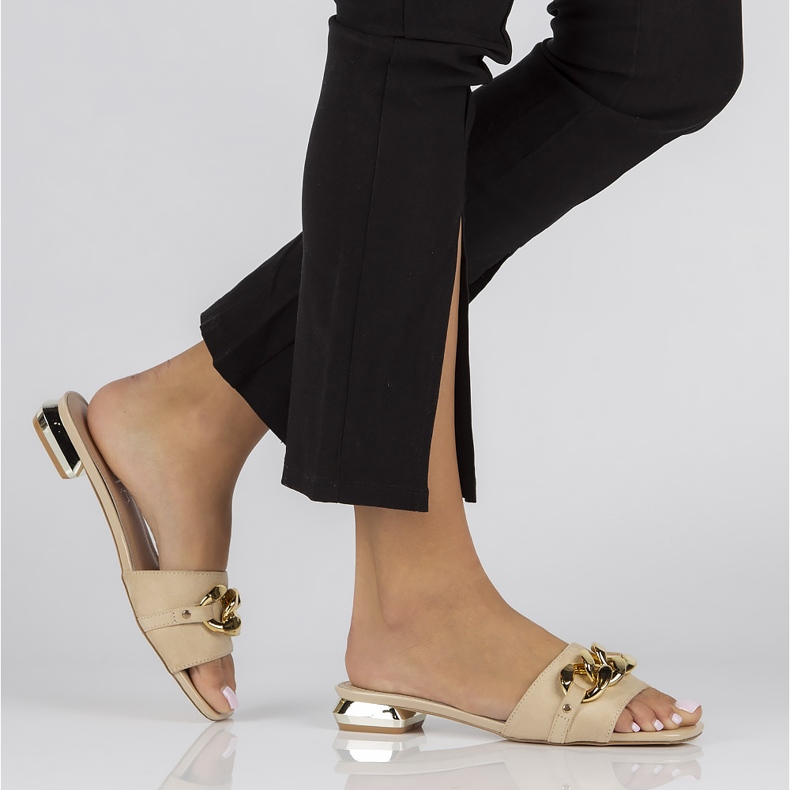 Filippo DK3788/22 Be chaussons beiges 1