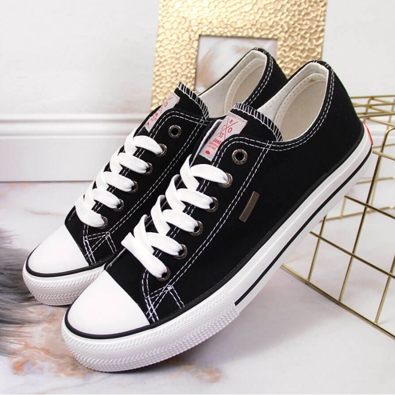 Baskets textile Cross Jeans W JJ2R4011C noir le noir 2