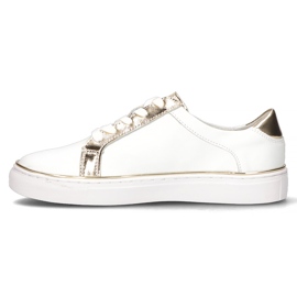 Baskets en cuir FILIPPO DP3617/22 Wh blanc blanche 3