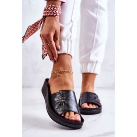 Vinceza Pantoufles pour femmes à la mode avec décoration Holle noire 1 Vinceza Pantoufles pour femmes à la mode avec décoration Holle noire 1