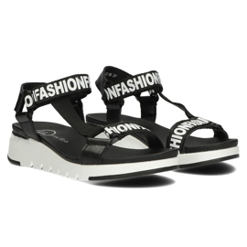 Sandales en cuir Filippo DS2169/22 Bk noir le noir 7