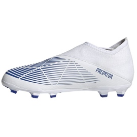 Adidas Predator Edge.3 Ll Fg Jr GX5208 chaussures de football blanc blanc 1