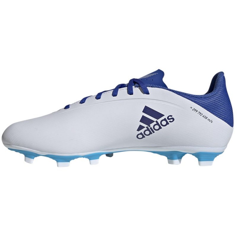 Chaussures de foot Adidas X Speedflow.4 FxG M GW7515 blanc blanc 1