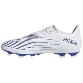 Chaussures de football Adidas Predator Edge.4 FxG M GW2356 blanc blanc 1