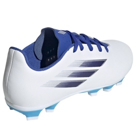 Chaussures de foot Adidas X Speedflow.4 FxG Jr GW7519 multicolore blanche 3