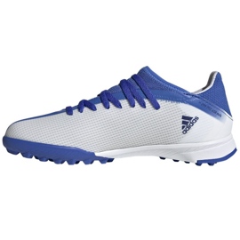 Chaussures de football Adidas X Speedflow.3 Tf Jr GW7514 multicolore blanche 1