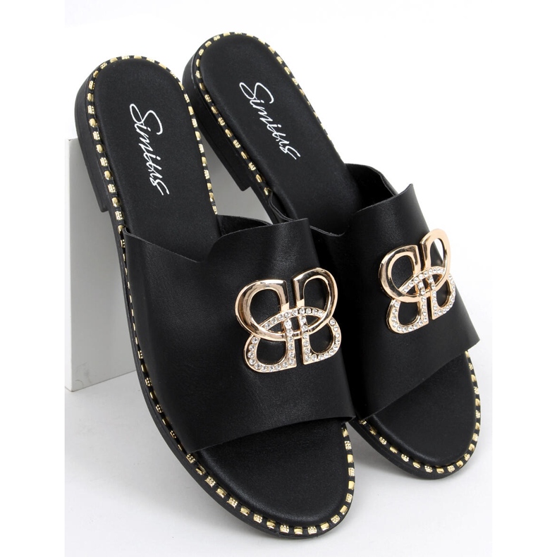 Chaussons femme Inday Noir 1