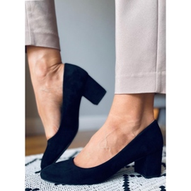 Escarpins à talons bas Phoebe Noir le noir 4