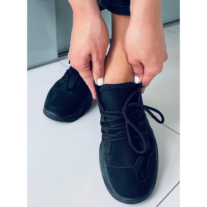 Baskets Feria noires le noir 1