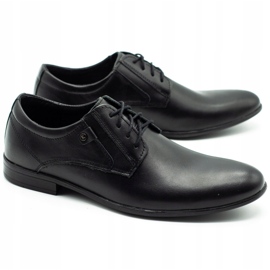 KOMODO Chaussures formelles pour hommes 850 noir mat 2