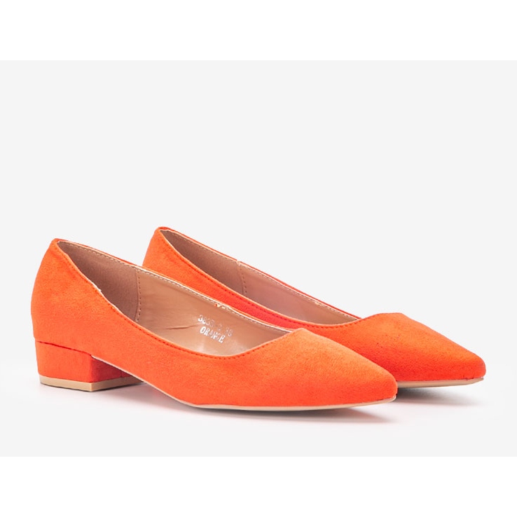 Talons hauts orange de Jody 1 Talons hauts orange de Jody 1