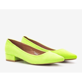 Escarpins Jody vert fluo 1
