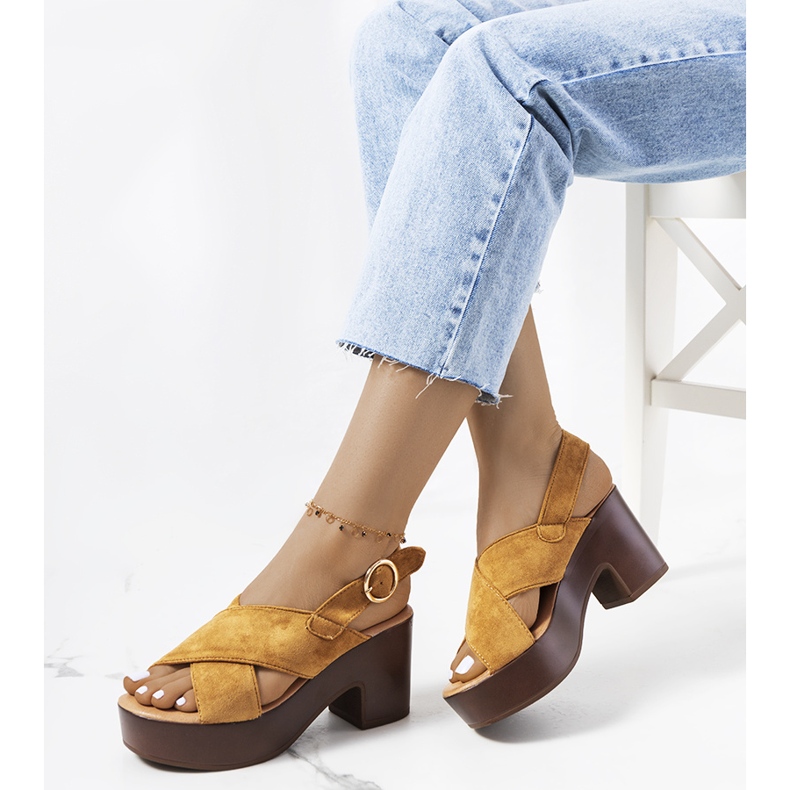 Sandales Chapel marron brun 1