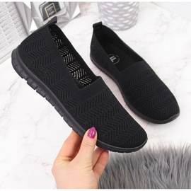 Baskets noires ajourées à enfiler Filippo W PAW219A le noir 1