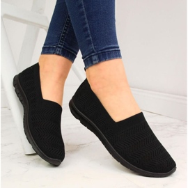 Baskets noires ajourées à enfiler Filippo W PAW219A le noir 2