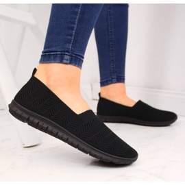 Baskets noires ajourées à enfiler Filippo W PAW219A le noir 3