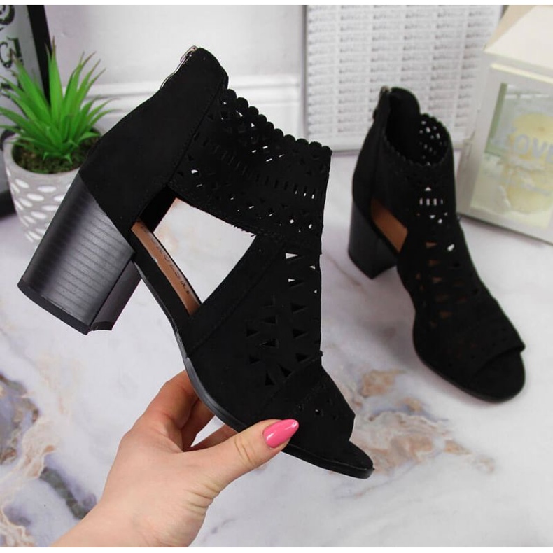 T.Sokolski W SCA158 sandales ajourées noir le noir 1