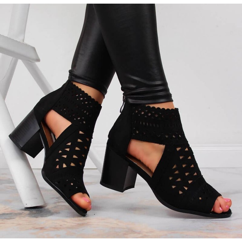 T.Sokolski W SCA158 sandales ajourées noir le noir 2